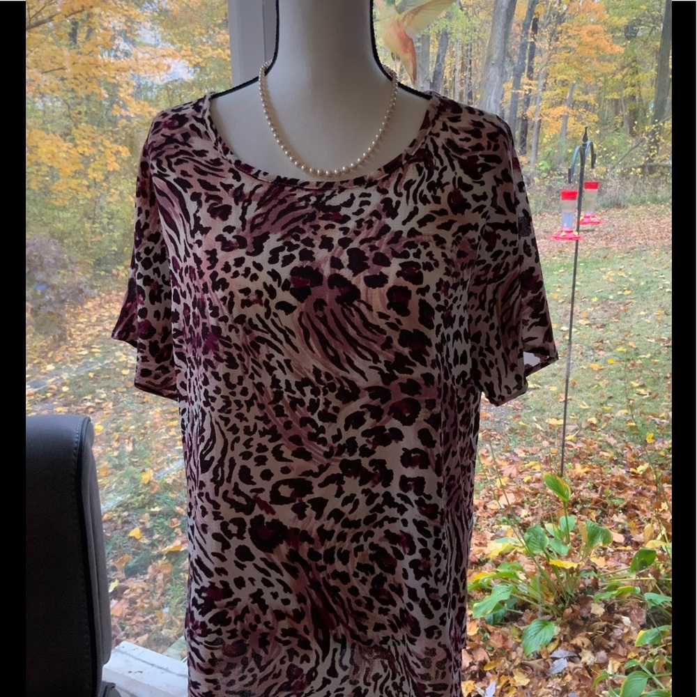 Coco’s Clozet Animal Print Top